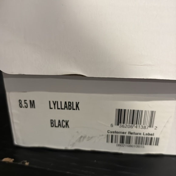 Style & Co Lylla Black Faux Suede Sparkly Studded Heels Stilleto Size 8.5 - Picture 4 of 8